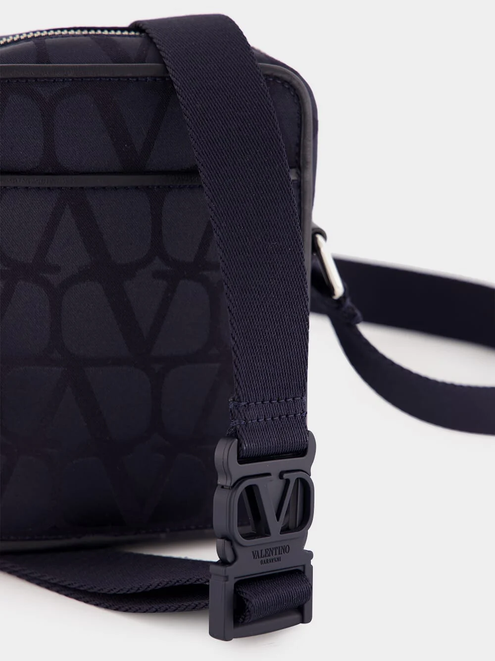 Blue Bag Crossbody Small Jacquard Iconographe - Image 8