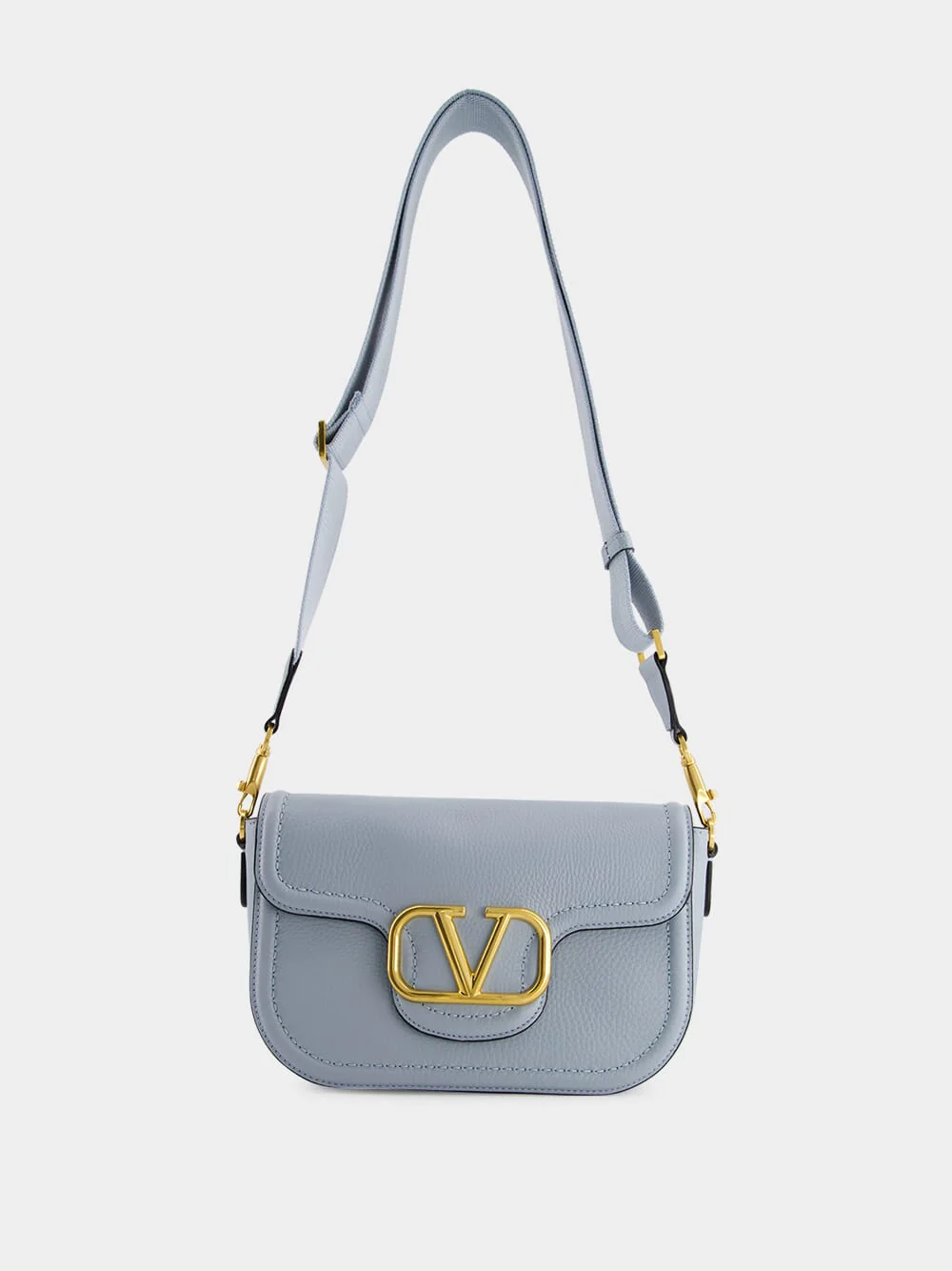 Porcelain Blue Alltime Foldover Shoulder Bag - Image 2
