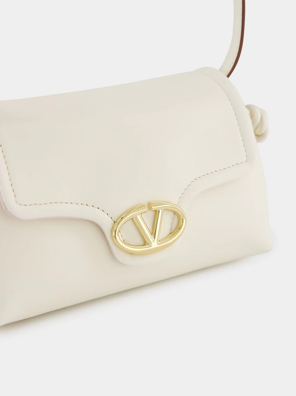 VLogo Nappa Leather Mini Bag - Image 6