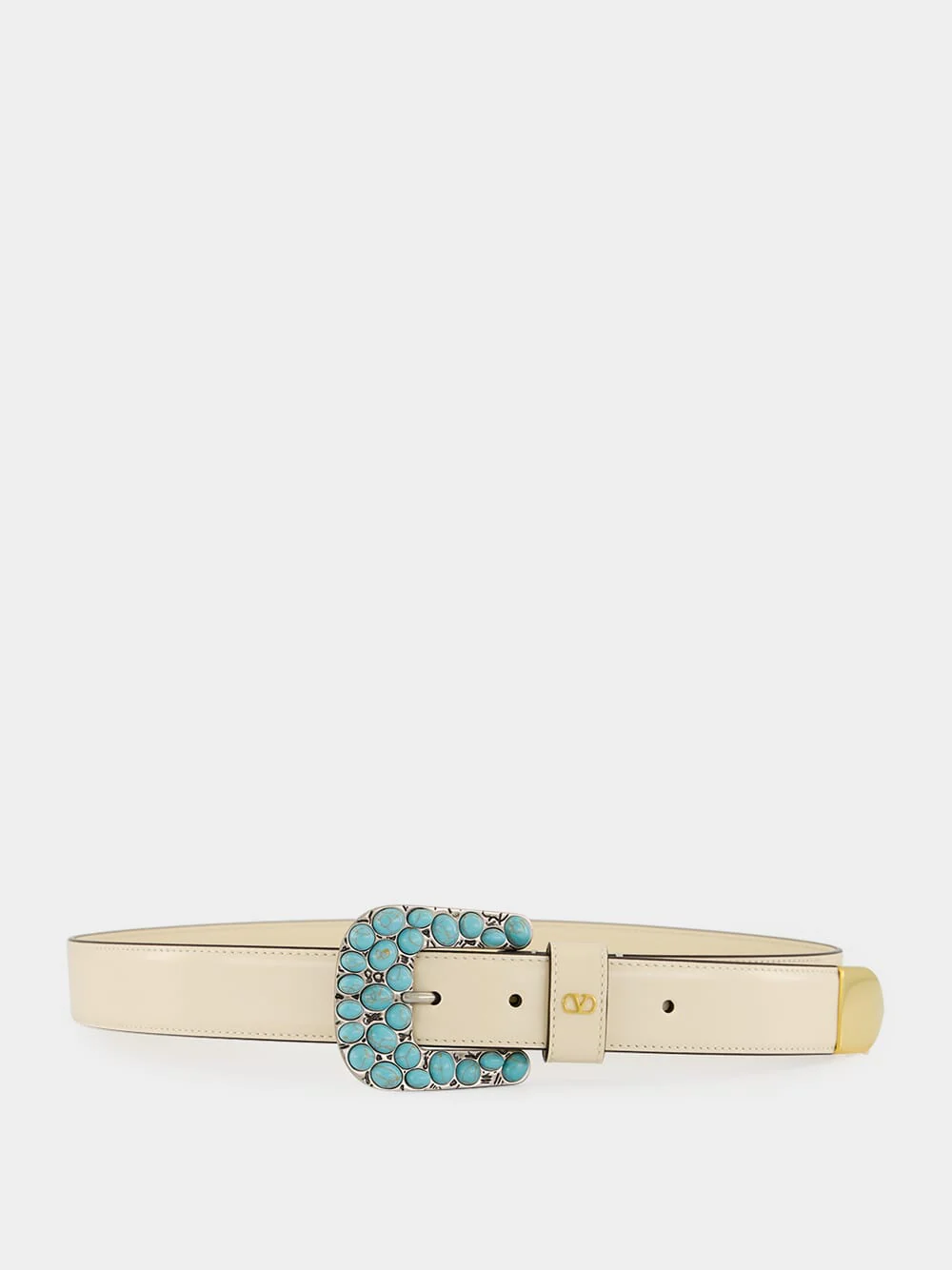 Butter VLogo Signature Leather Belt