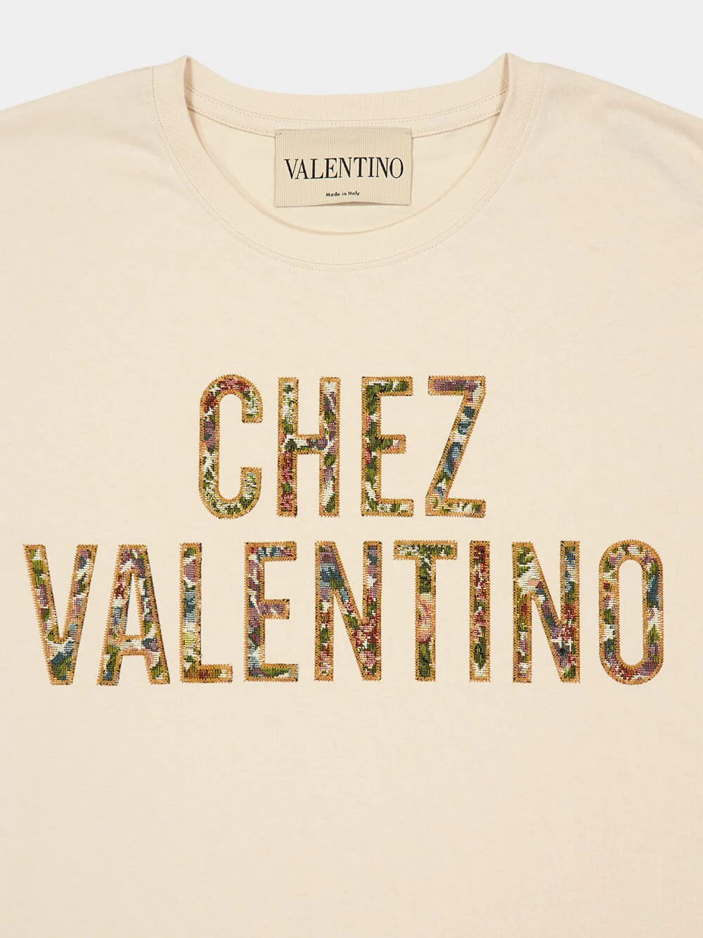 Birch Embroidered Cotton T-Shirt - Image 5