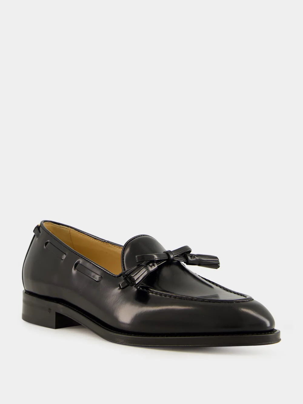 Black Bowshire Calfskin Loafers - Image 3