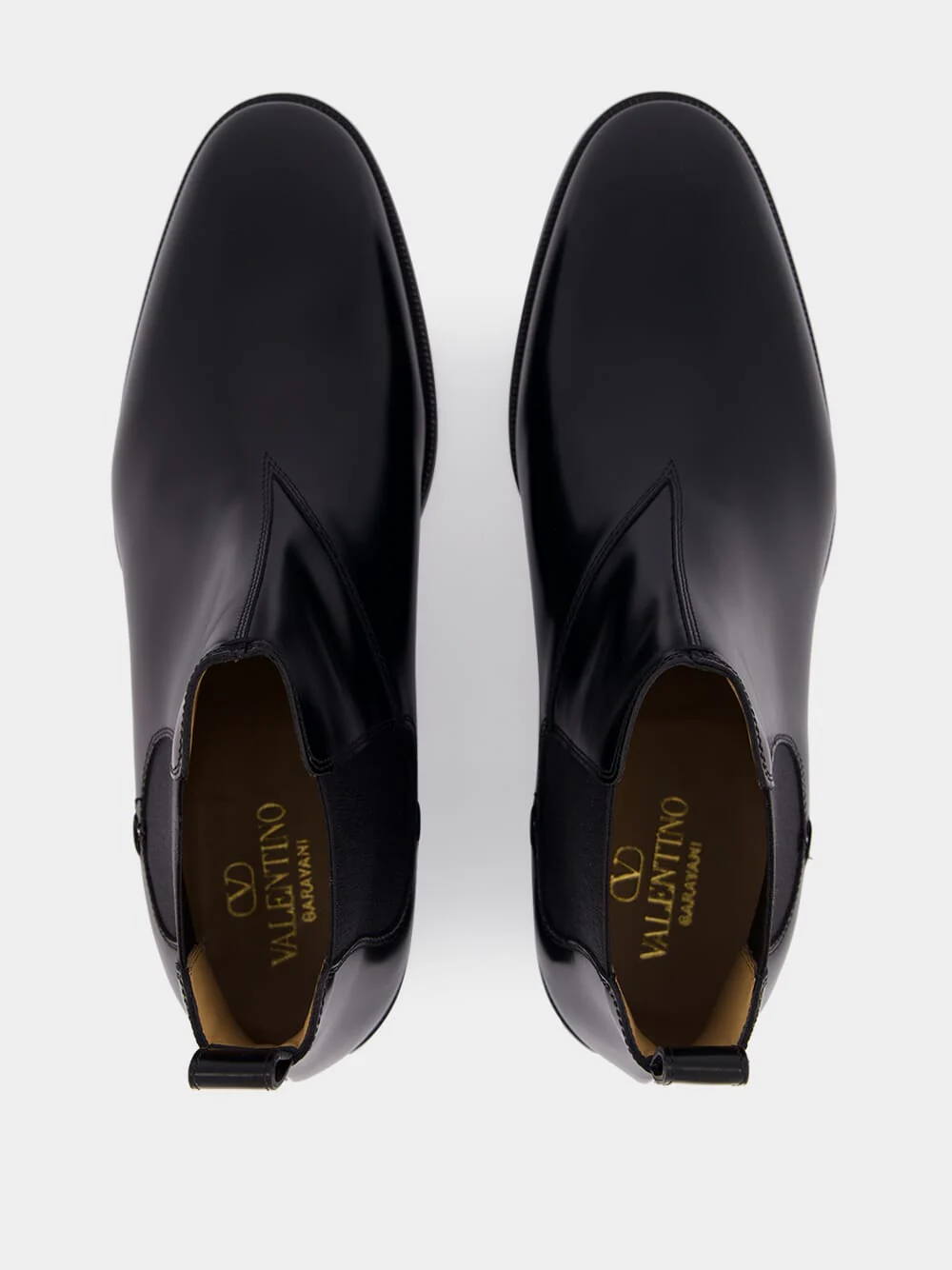 Black Calfskin Chelsea Ankle Boots - Image 4