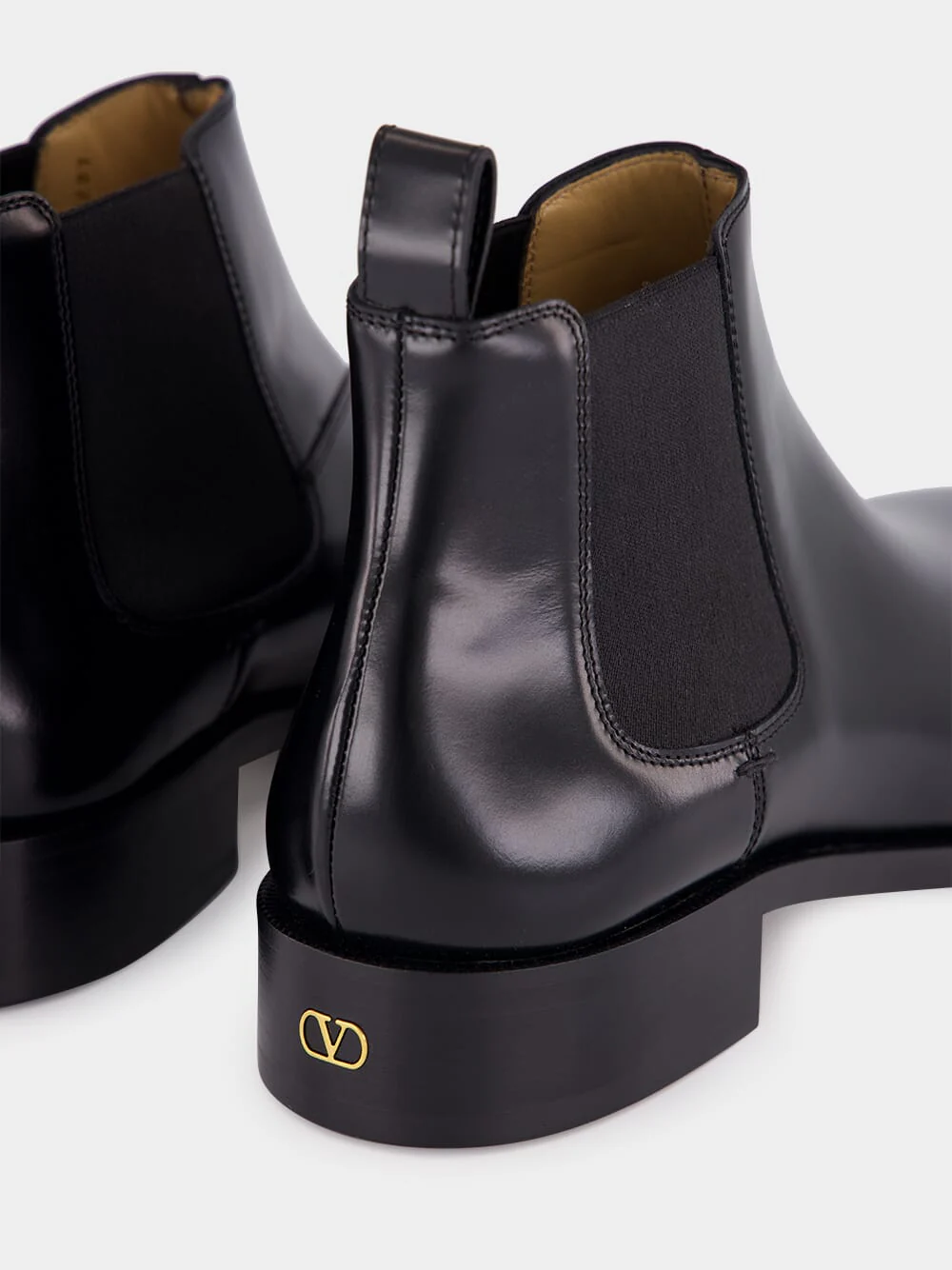Black Calfskin Chelsea Ankle Boots - Image 6