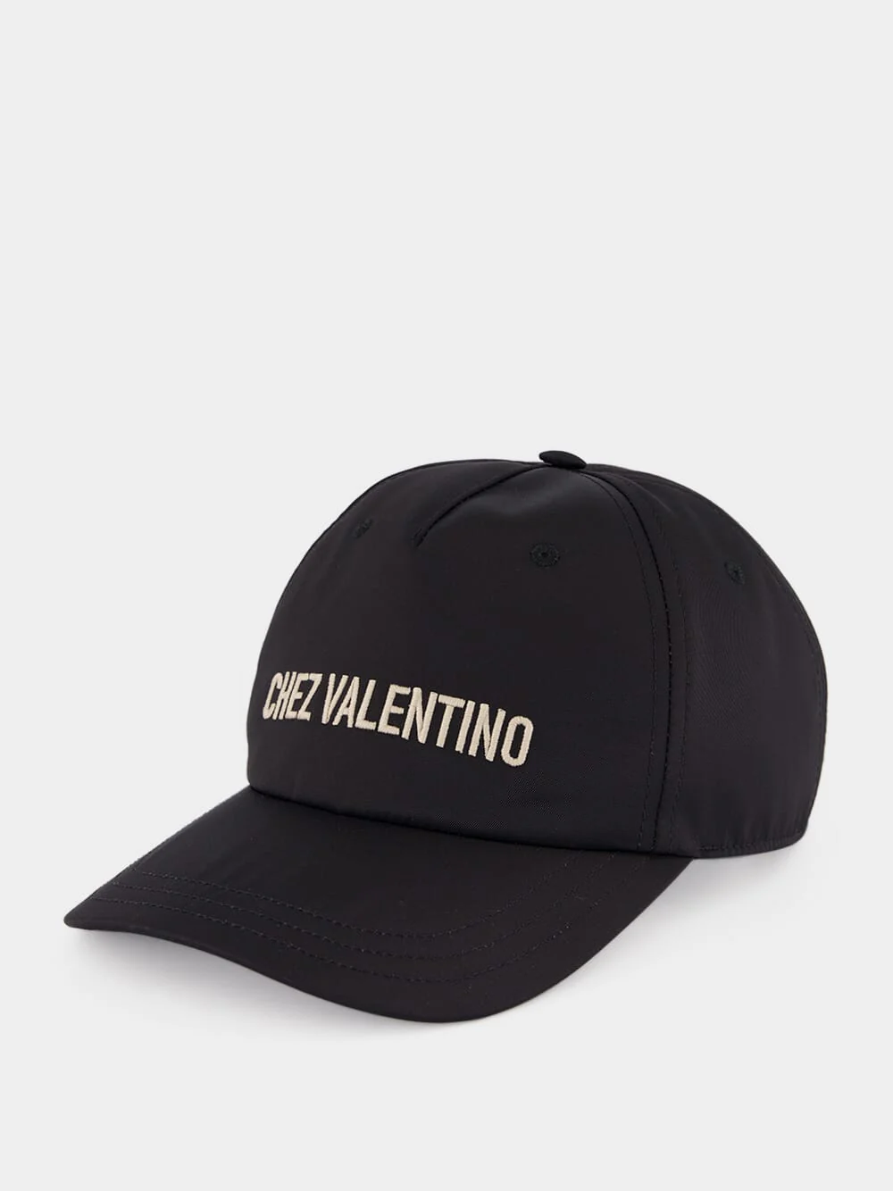 Black Chez Valentino Baseball Cap