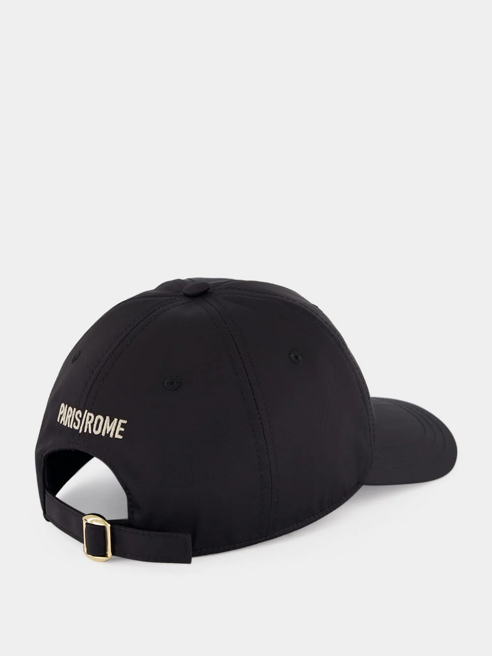 Black Chez Valentino Baseball Cap - Image 2