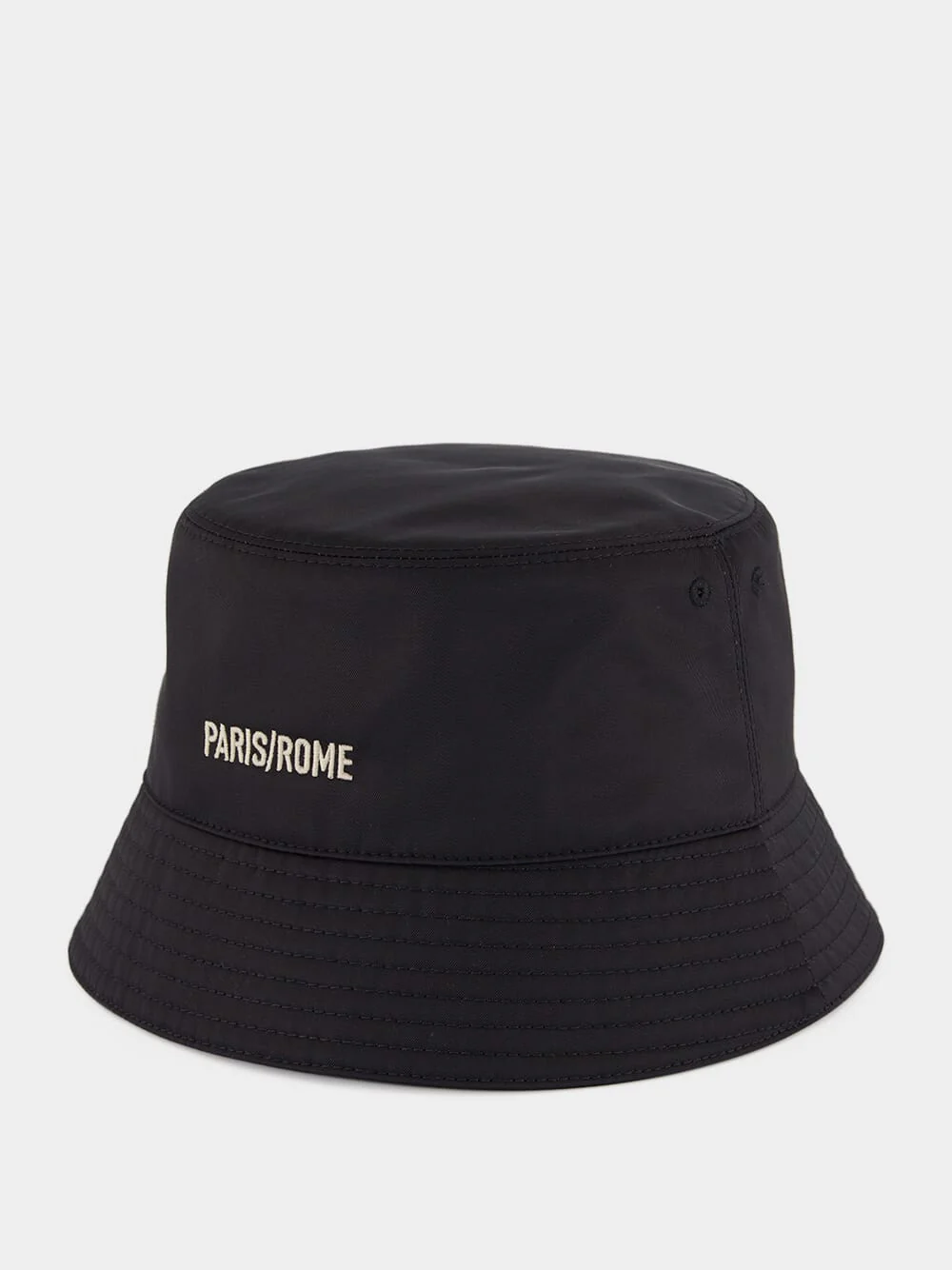 Black Chez Valentino Bucket Hat - Image 2