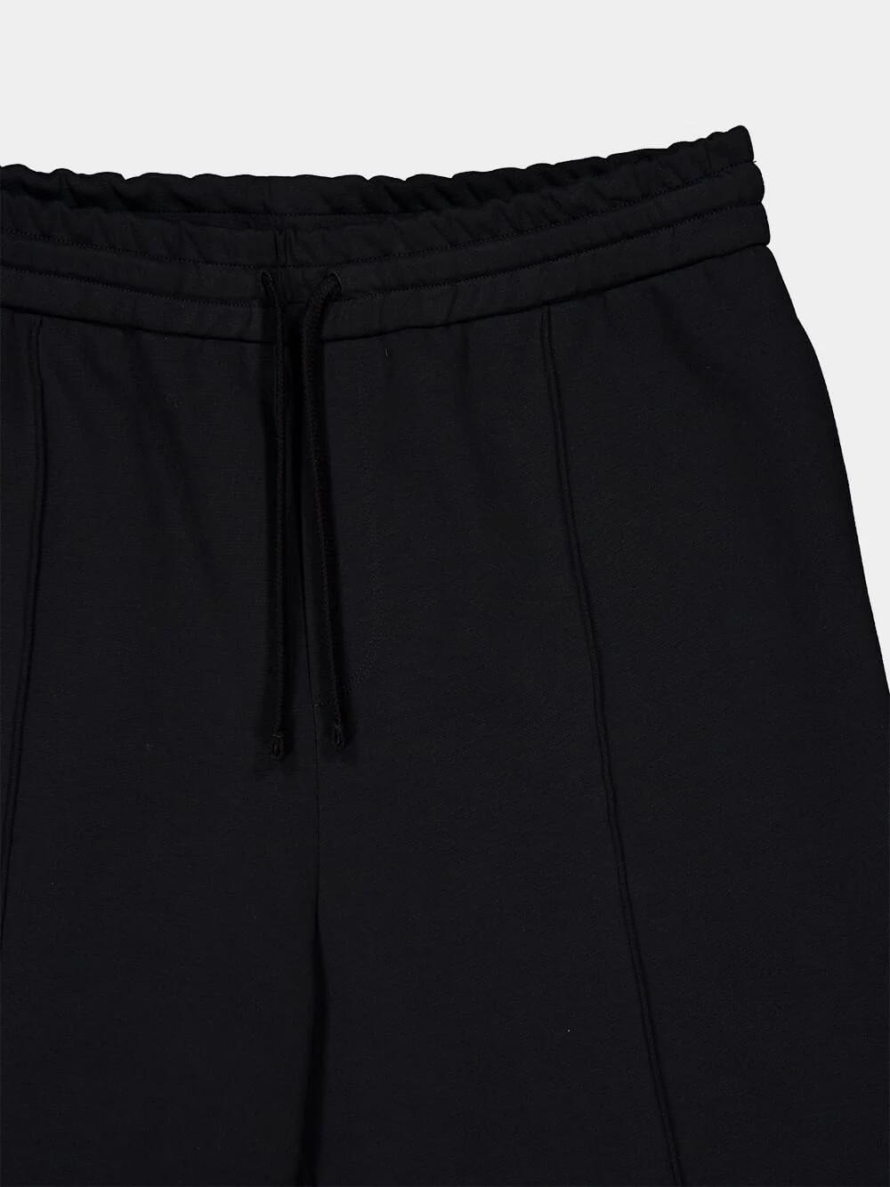 Black Cotton Casual Shorts - Image 3