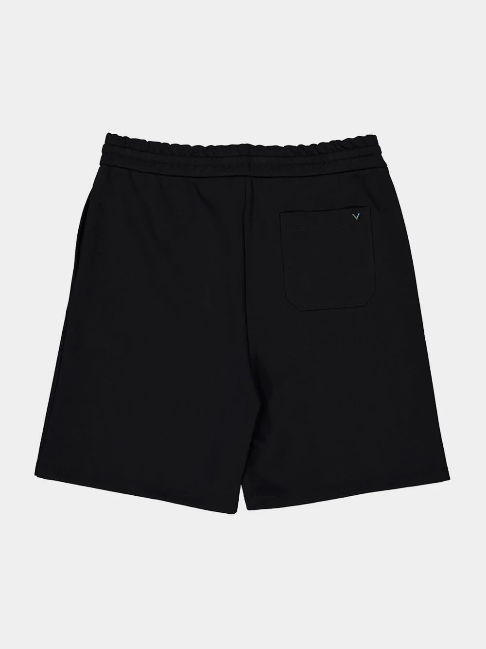 Black Cotton Casual Shorts - Image 6