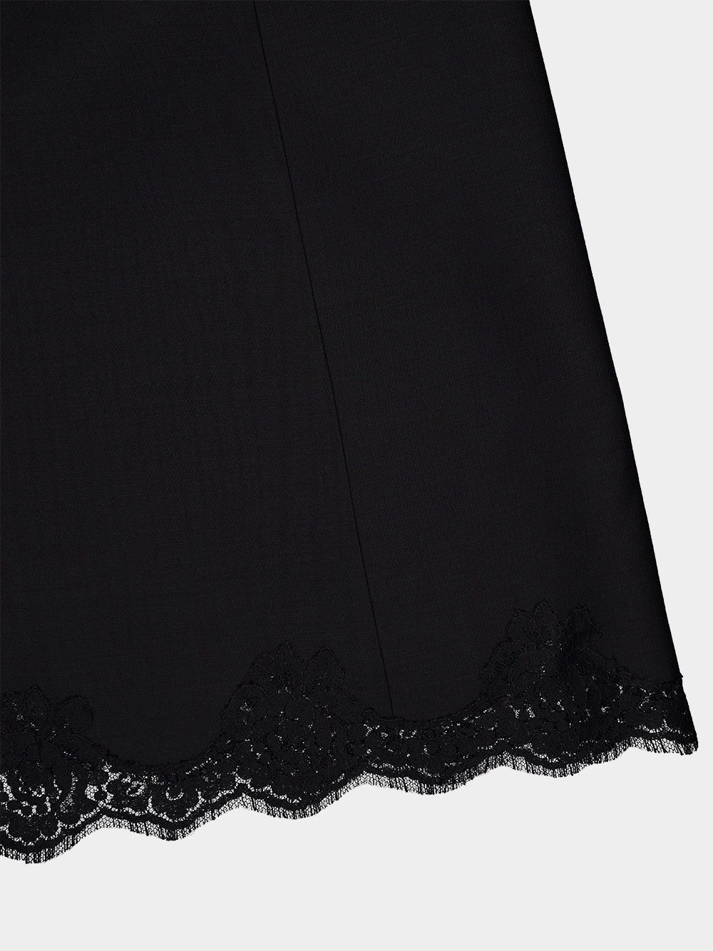 Black Crepe Couture Midi Dress - Image 4
