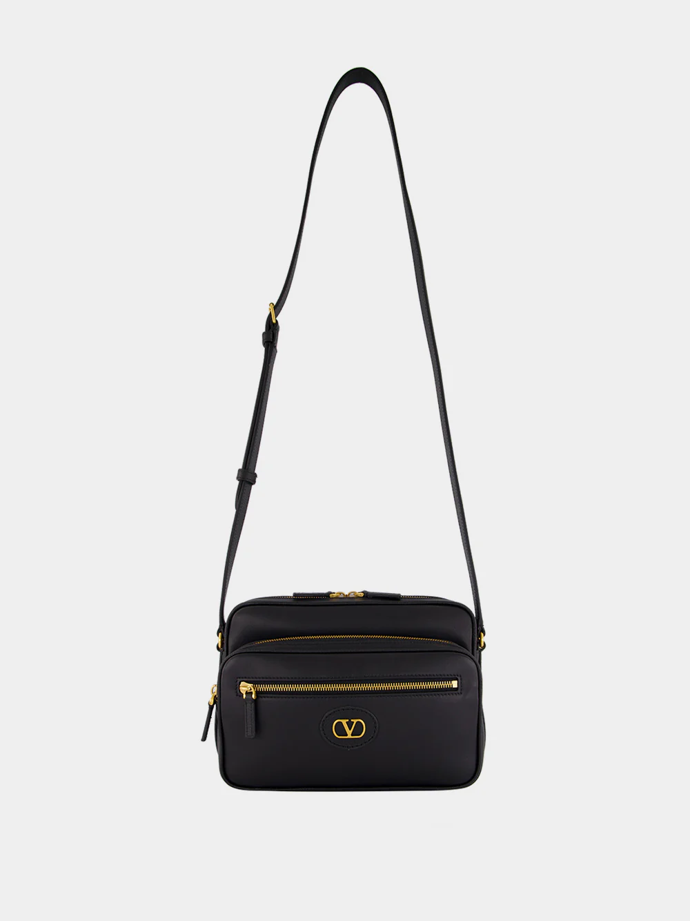 Black Leather Camera Case - Image 2