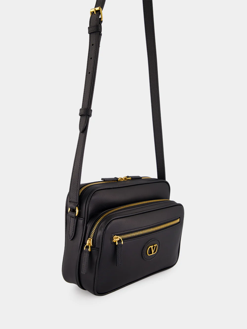 Black Leather Camera Case - Image 3
