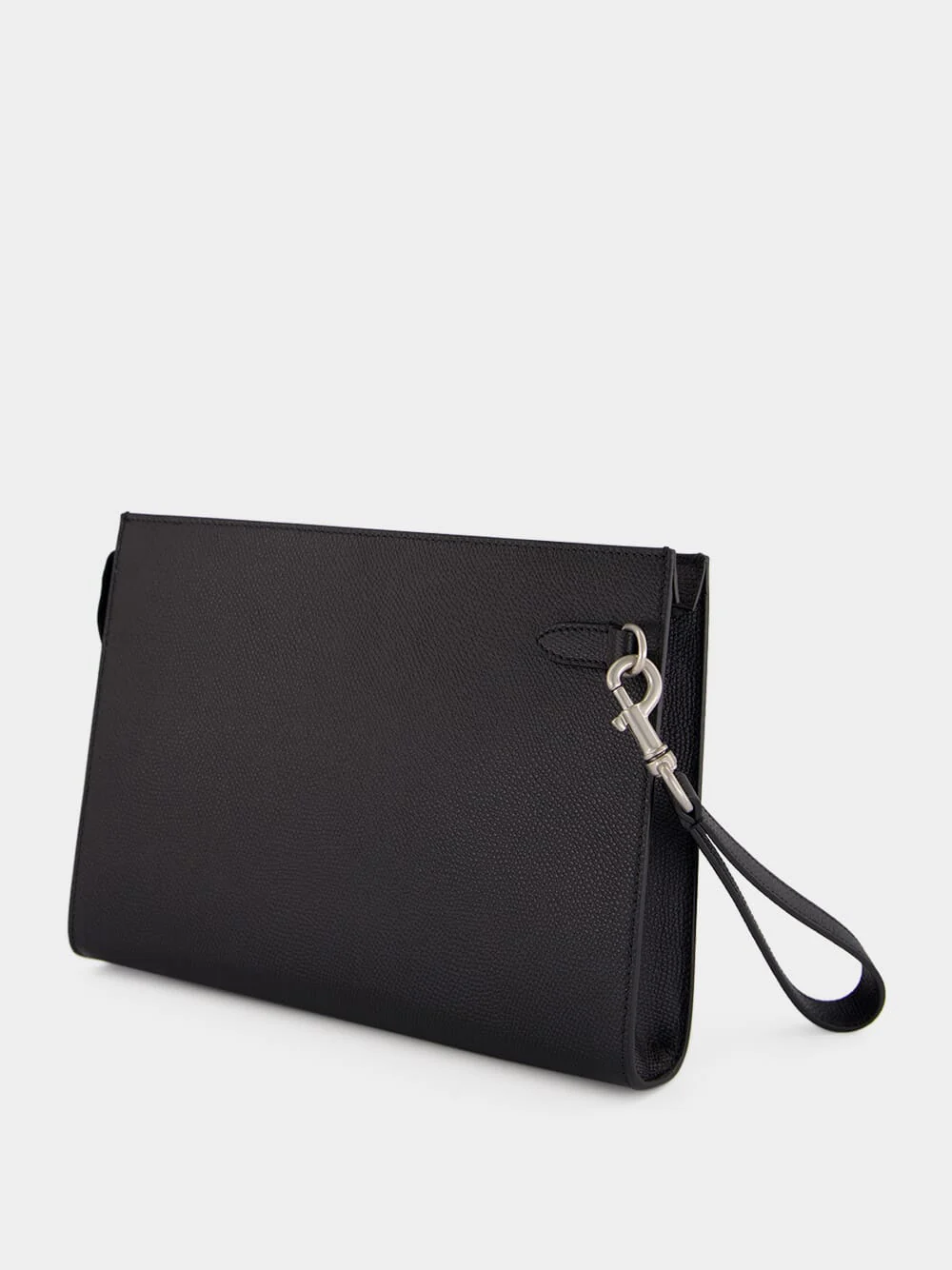 Black Leather Valentino Garavani Pouch - Image 4