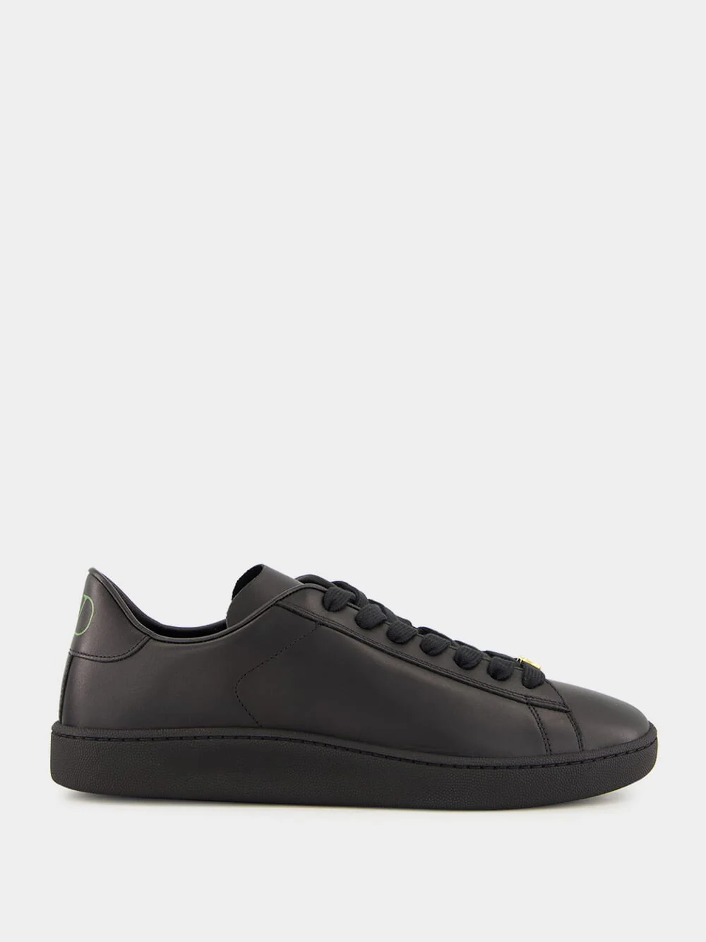 Black Royco Trainer in Nappa Calfskin