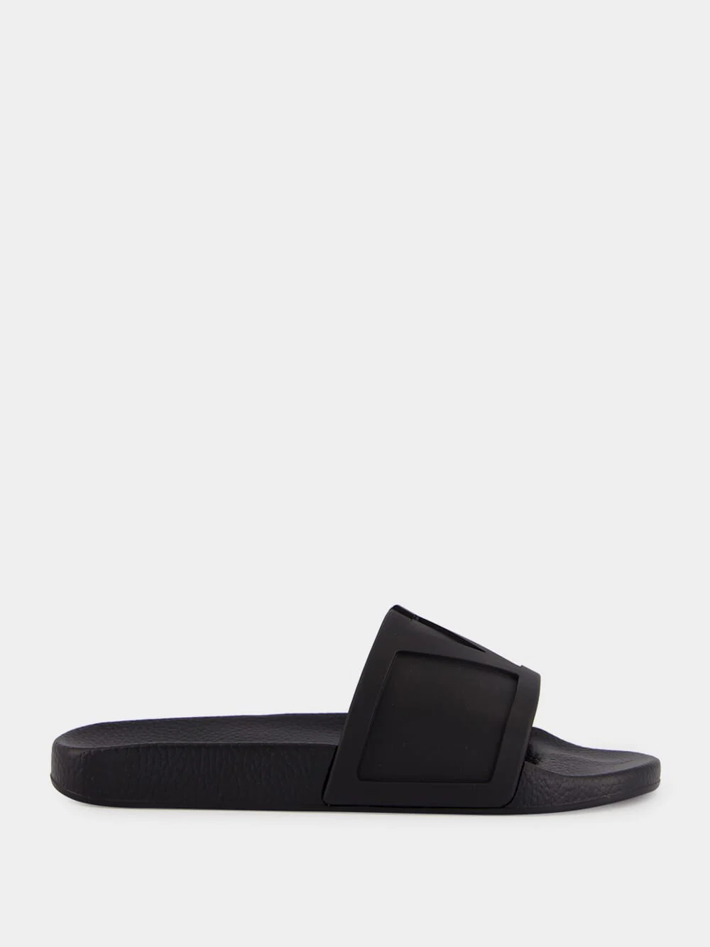 Black VLogo Pool Slides