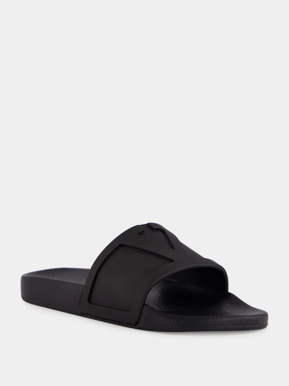 Black VLogo Pool Slides - Image 2