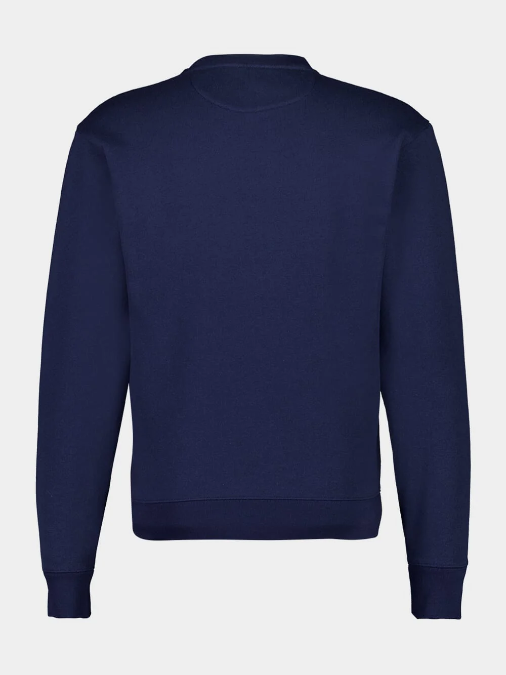 Blue Cotton Sweatshirt with Chez Valentino Patch - Image 2