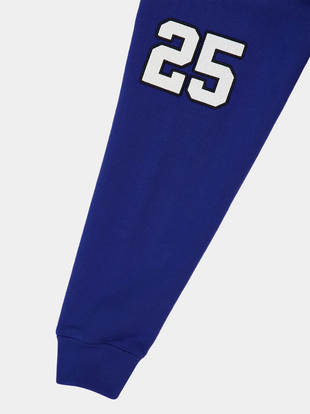Blue Cotton Sweatshirt with Embroidery - Image 9