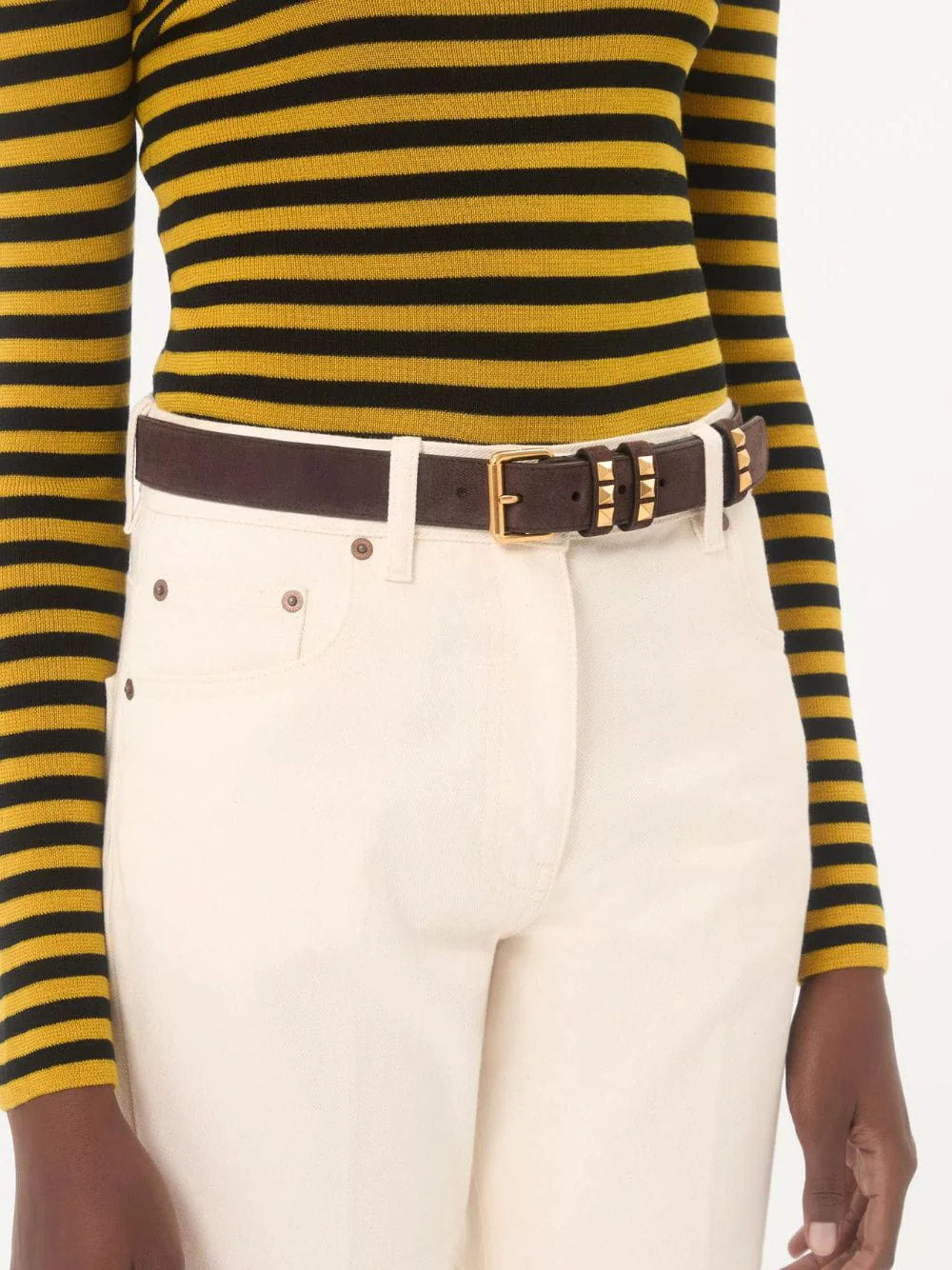 Brown Flaneuse Suede Belt - Image 2