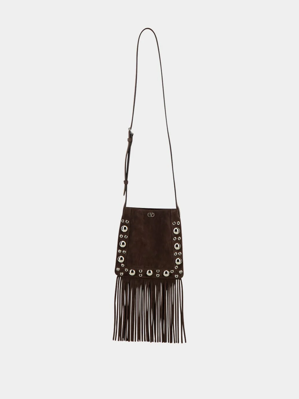 Brown Nellcôte Suede Crossbody Bag