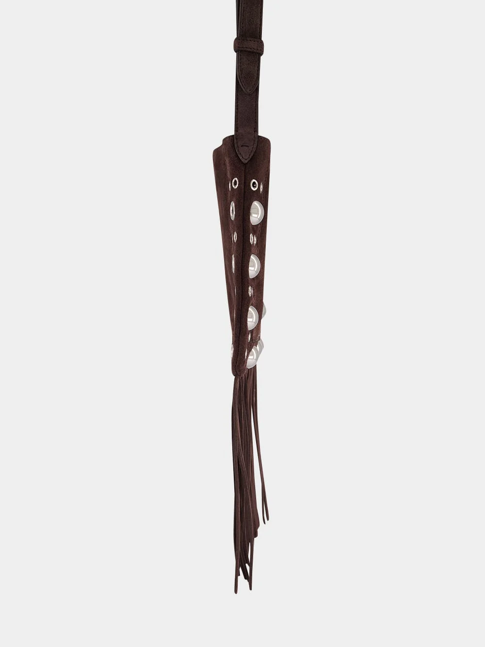Brown Nellcôte Suede Crossbody Bag - Image 3