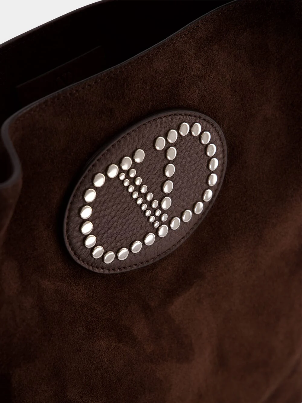 Brown Nellcôte Suede Fringe Shoulder Bag - Image 6