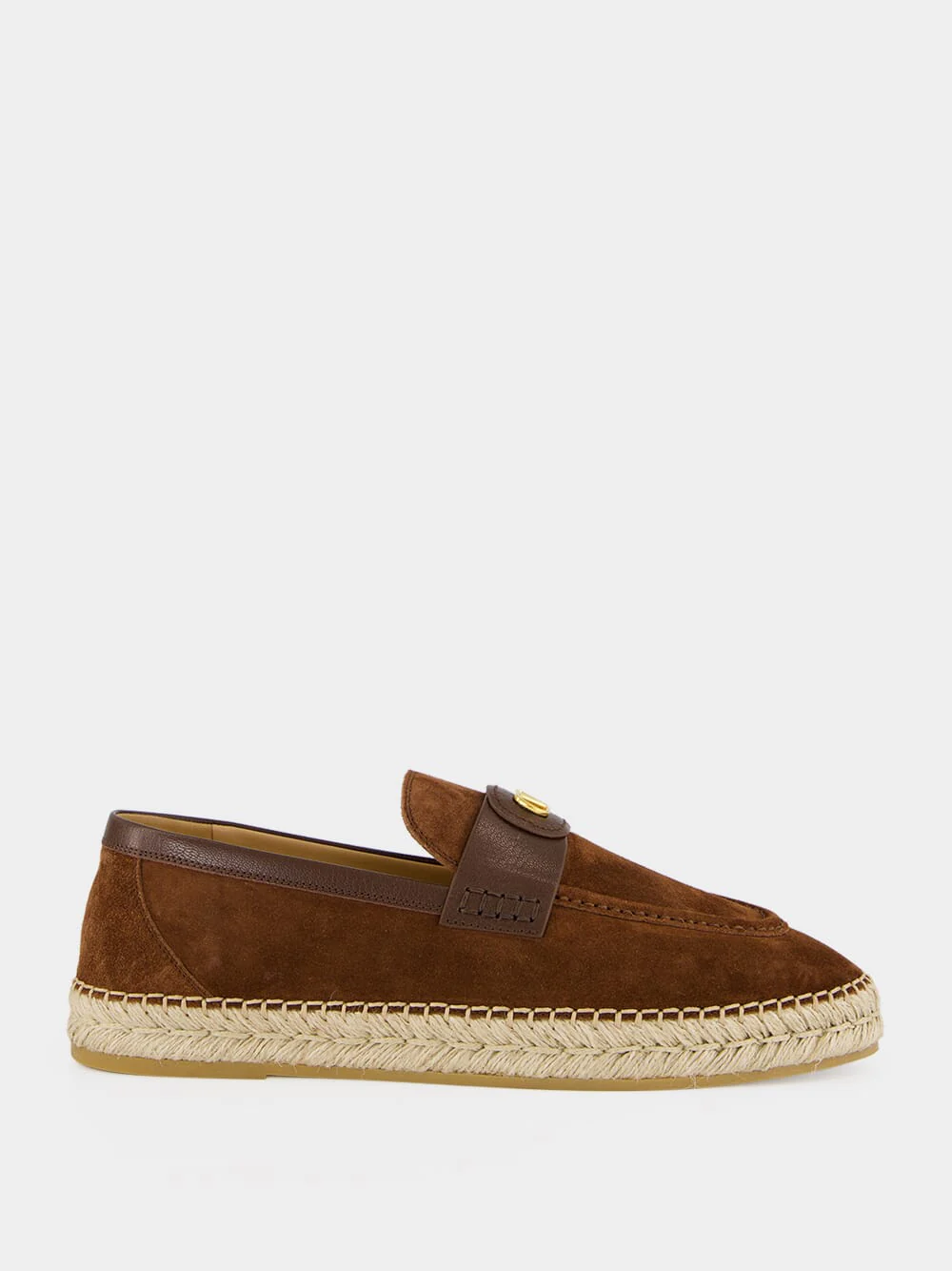 Brown Palm Avenue Suede Loafers