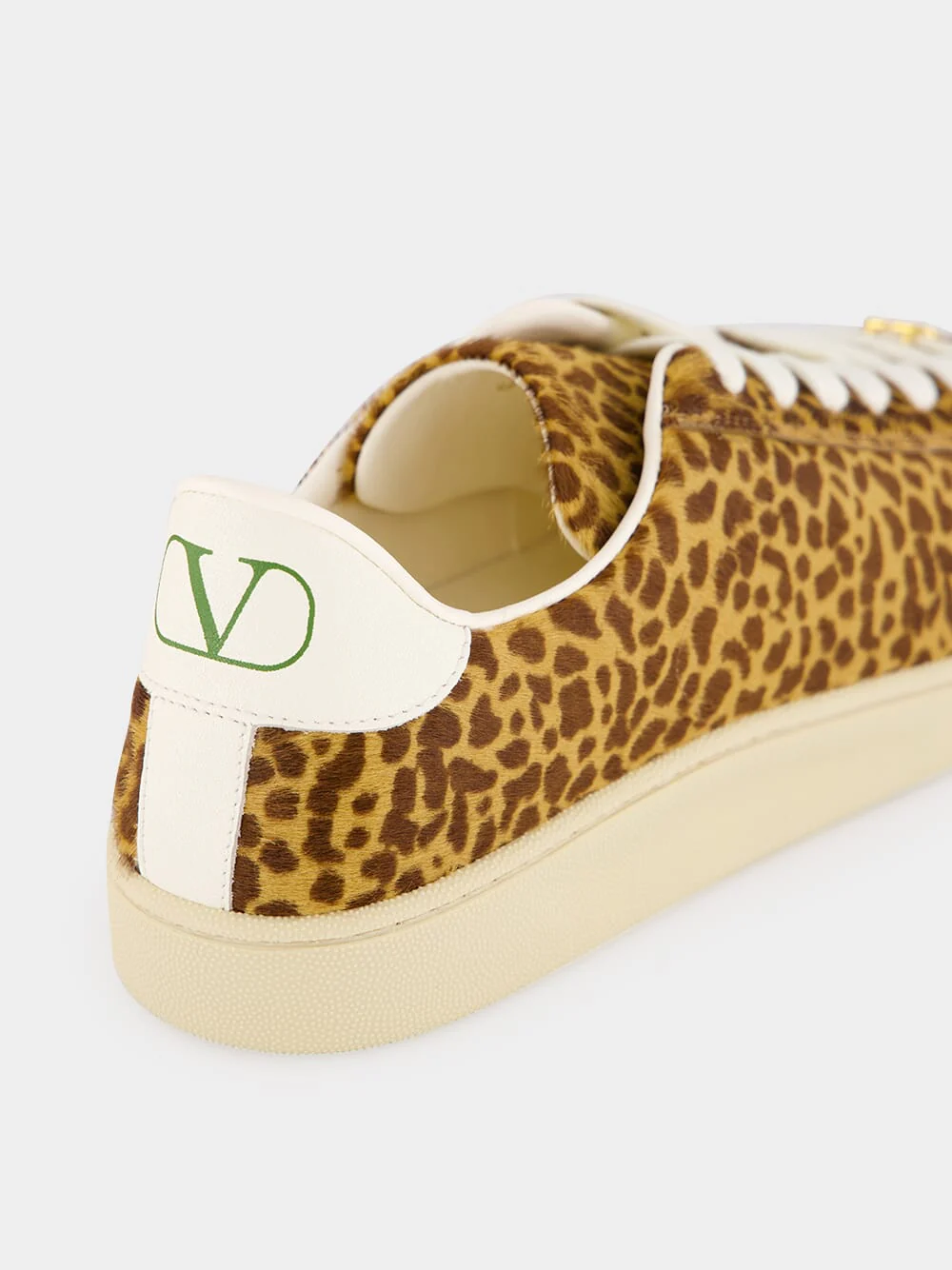 Brown Royco Sneakers with Fauve Eclat Print - Image 6