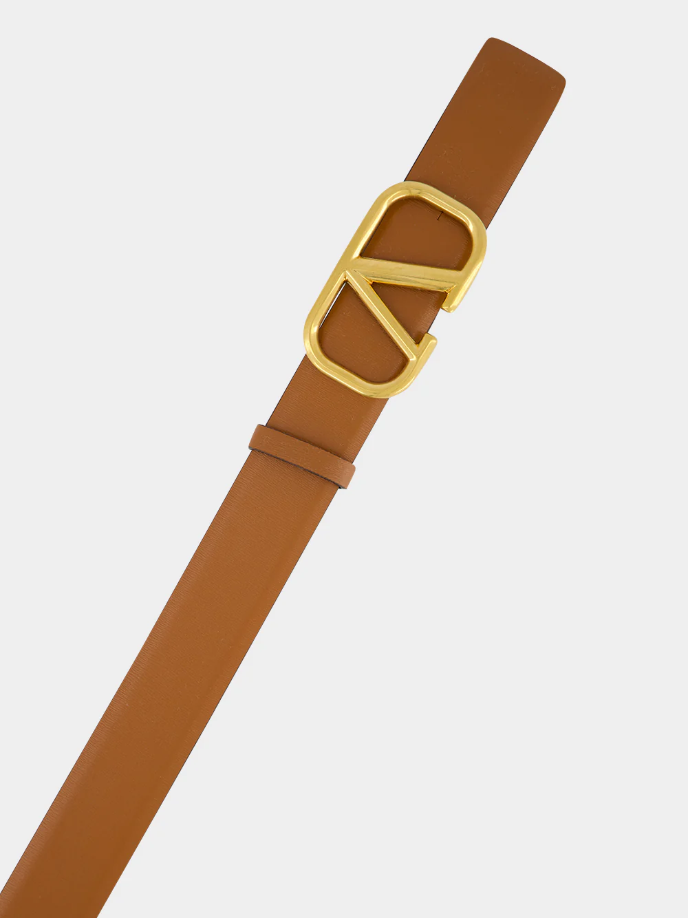 Selleria Brown V-Logo Buckle Belt - Image 2