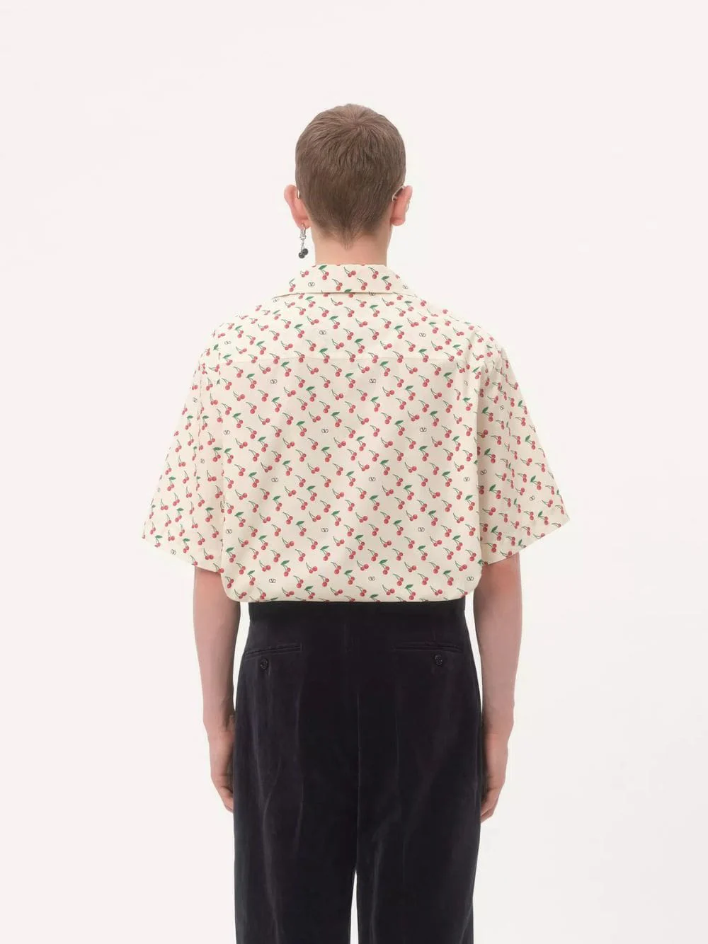 Butter Cotton Shirt with Cherryfic Print - Image 3