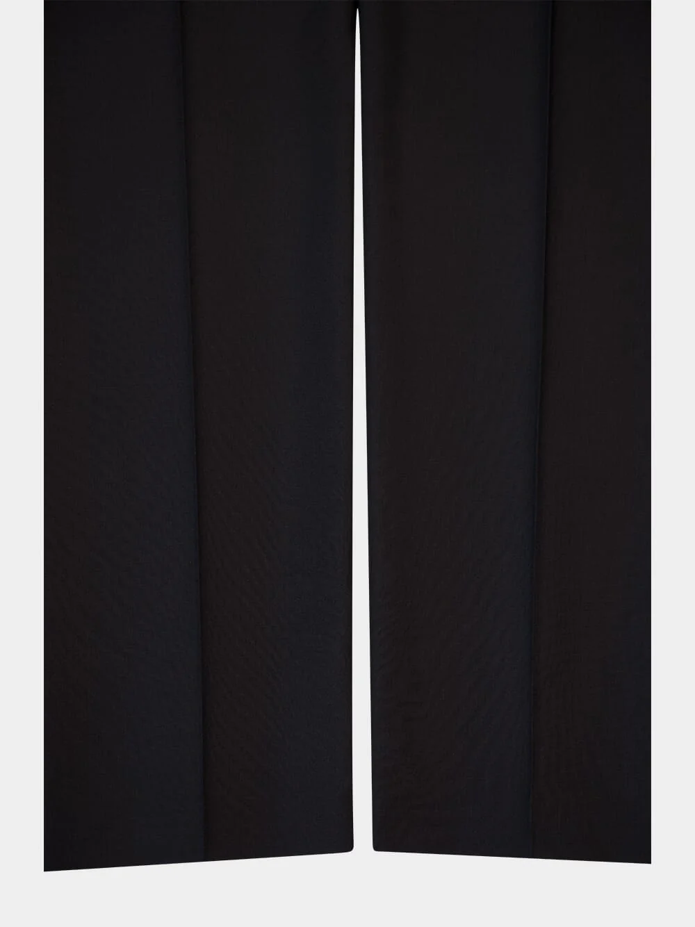 Black Wool Mohair Trousers - Image 5