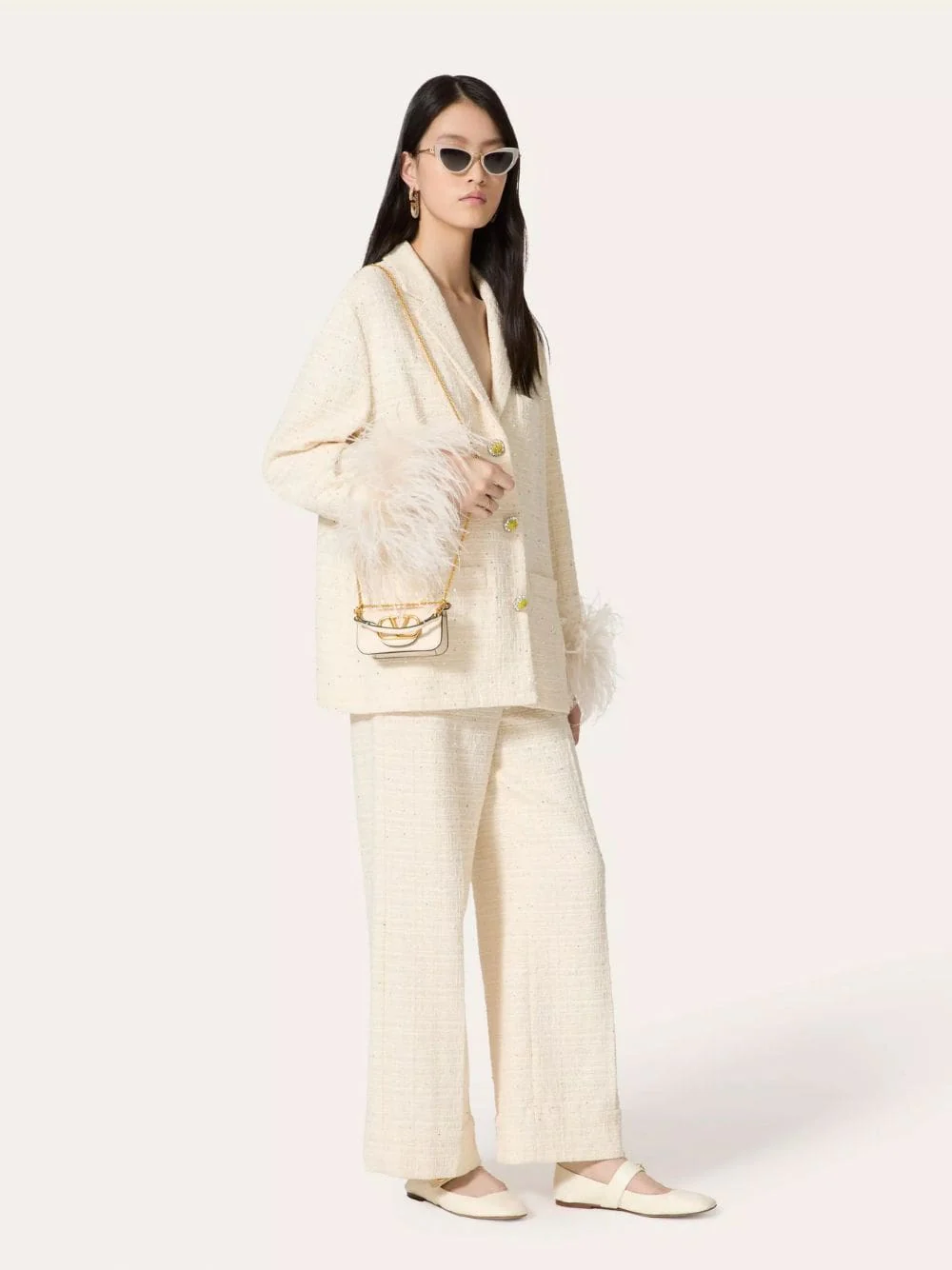 Delicate Tweed Jacket - Image 3