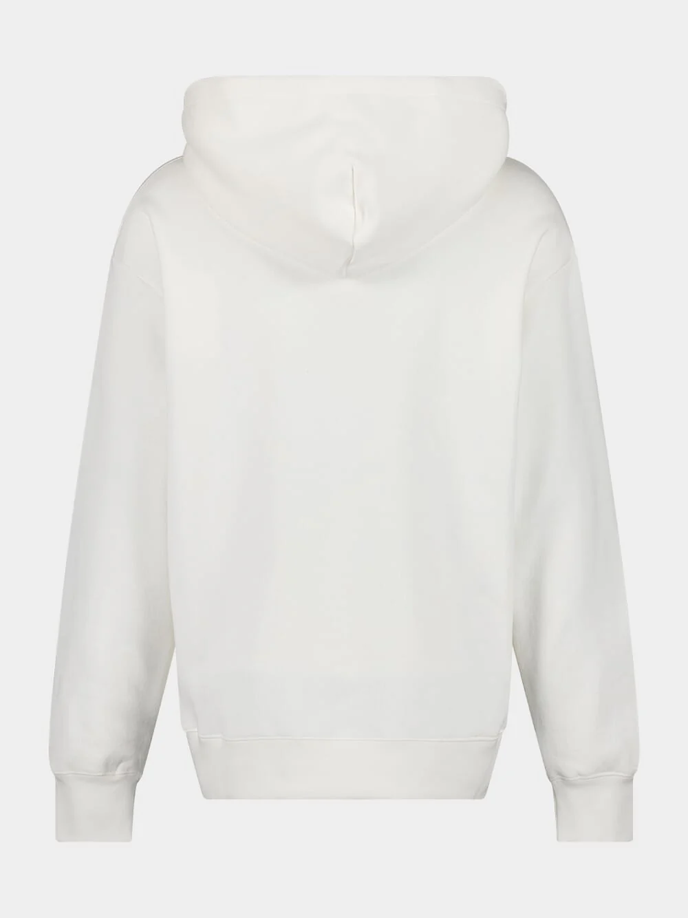 Off-White Cotton Sweatshirt with Chez V Print - Image 3