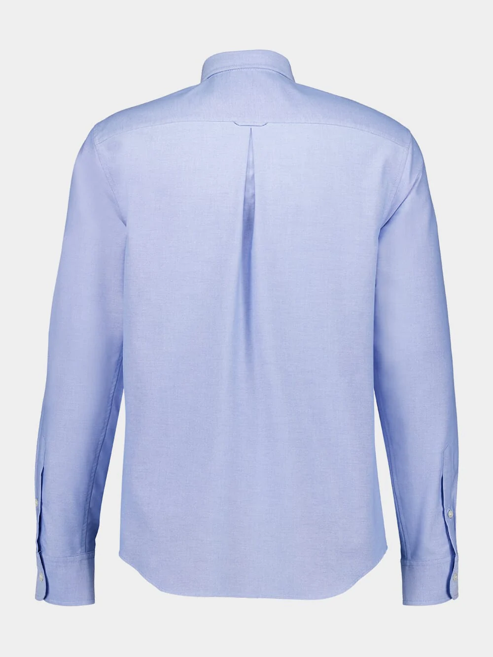 Sky Blue VLogo Embroidered Cotton Shirt - Image 3