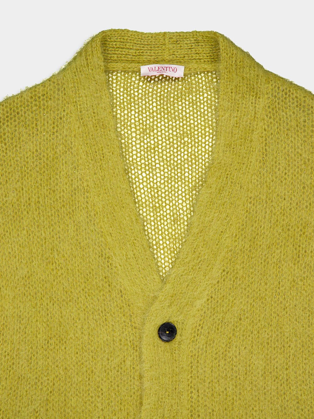 Striped Mohair Blend Cardigan - Image 3