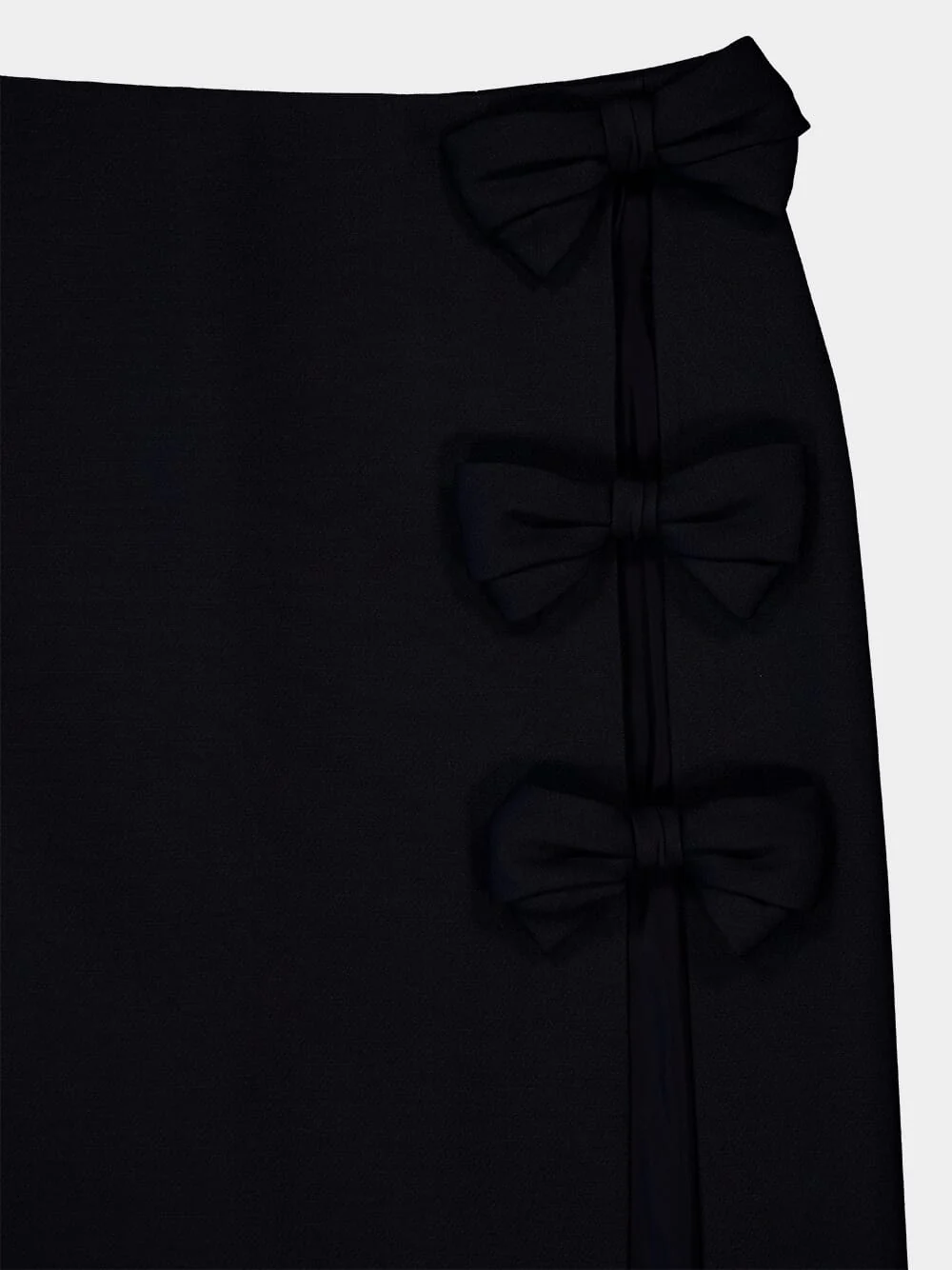 Crepe Couture Bow-Embellished Skirt - Image 4
