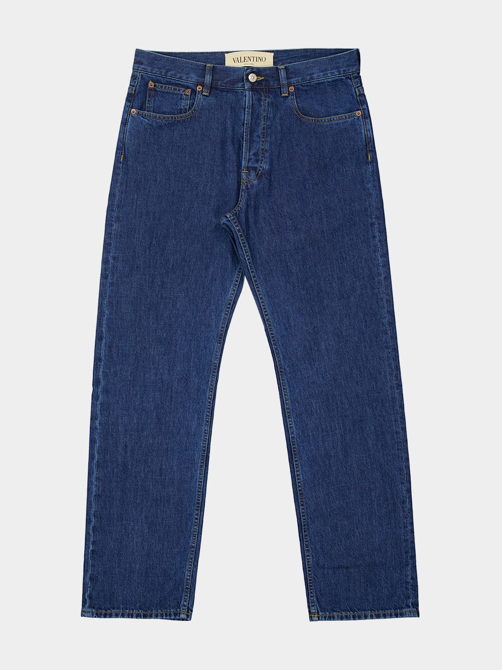Denim Blue VGold Denim Trousers - Image 7