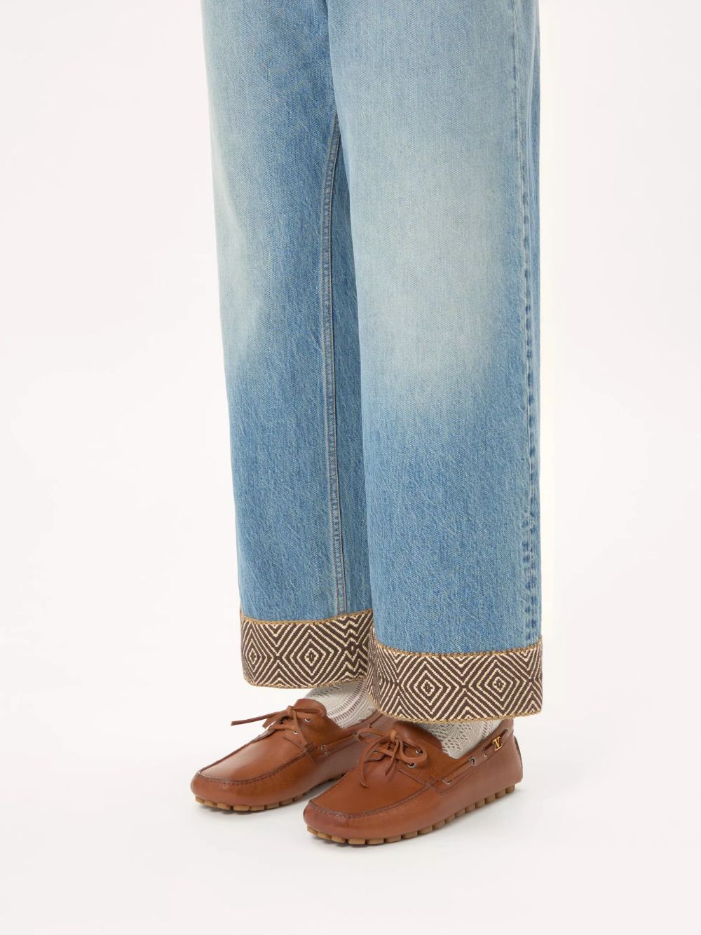 Driver Fastaway Loafer in Tobacco Buffalo Leather - Image 2