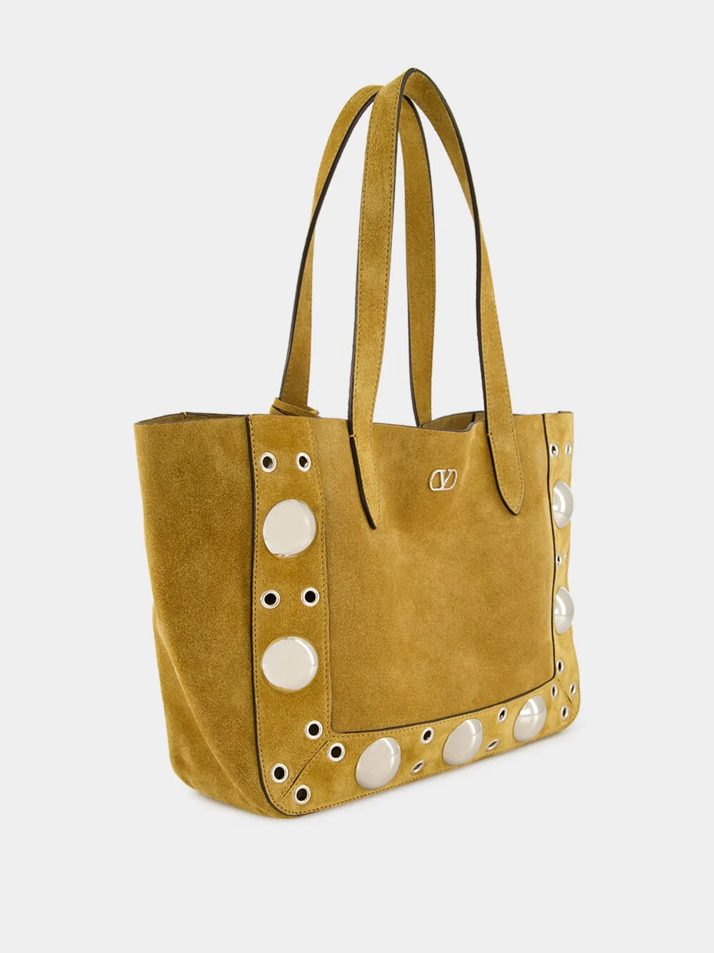 Havana Beige Nellcôte Suede Medium Tote - Image 2