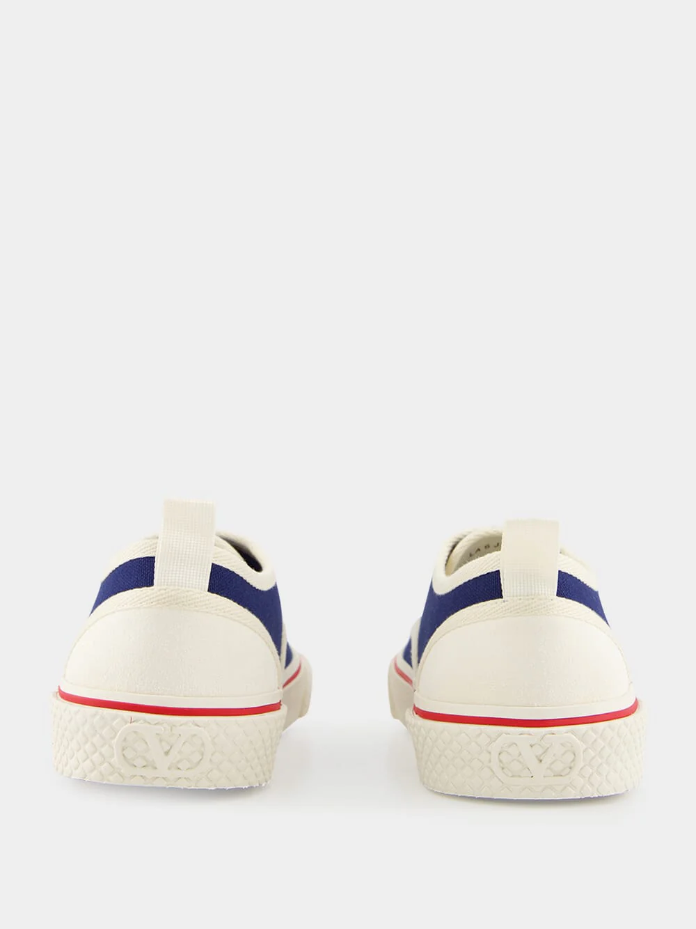 Indigo Nojoke Canvas Trainers - Image 6