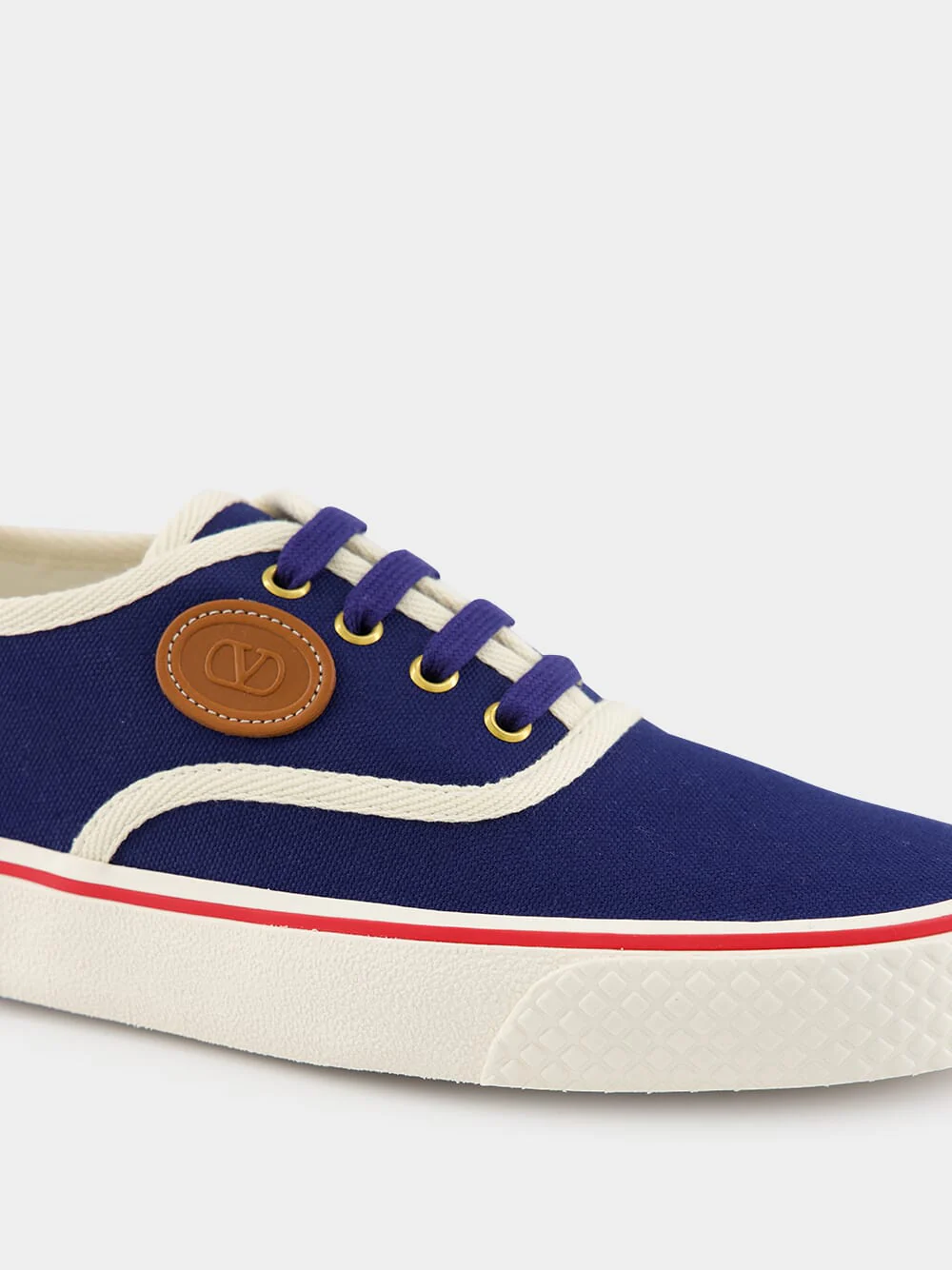 Indigo Nojoke Canvas Trainers - Image 8