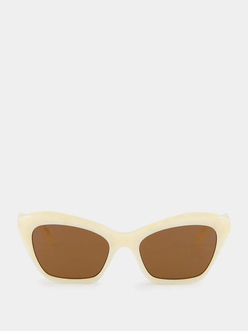 Ivory Dauphin Sunglasses in Recycled Acetate