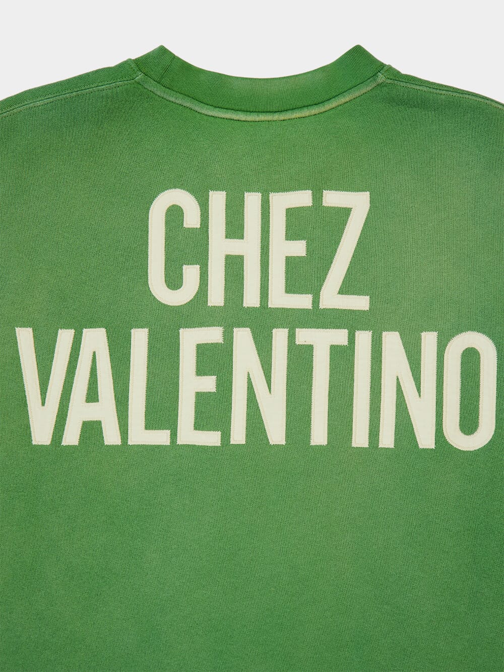 Laurel Green Cotton Sweatshirt with Panther Print - Image 6
