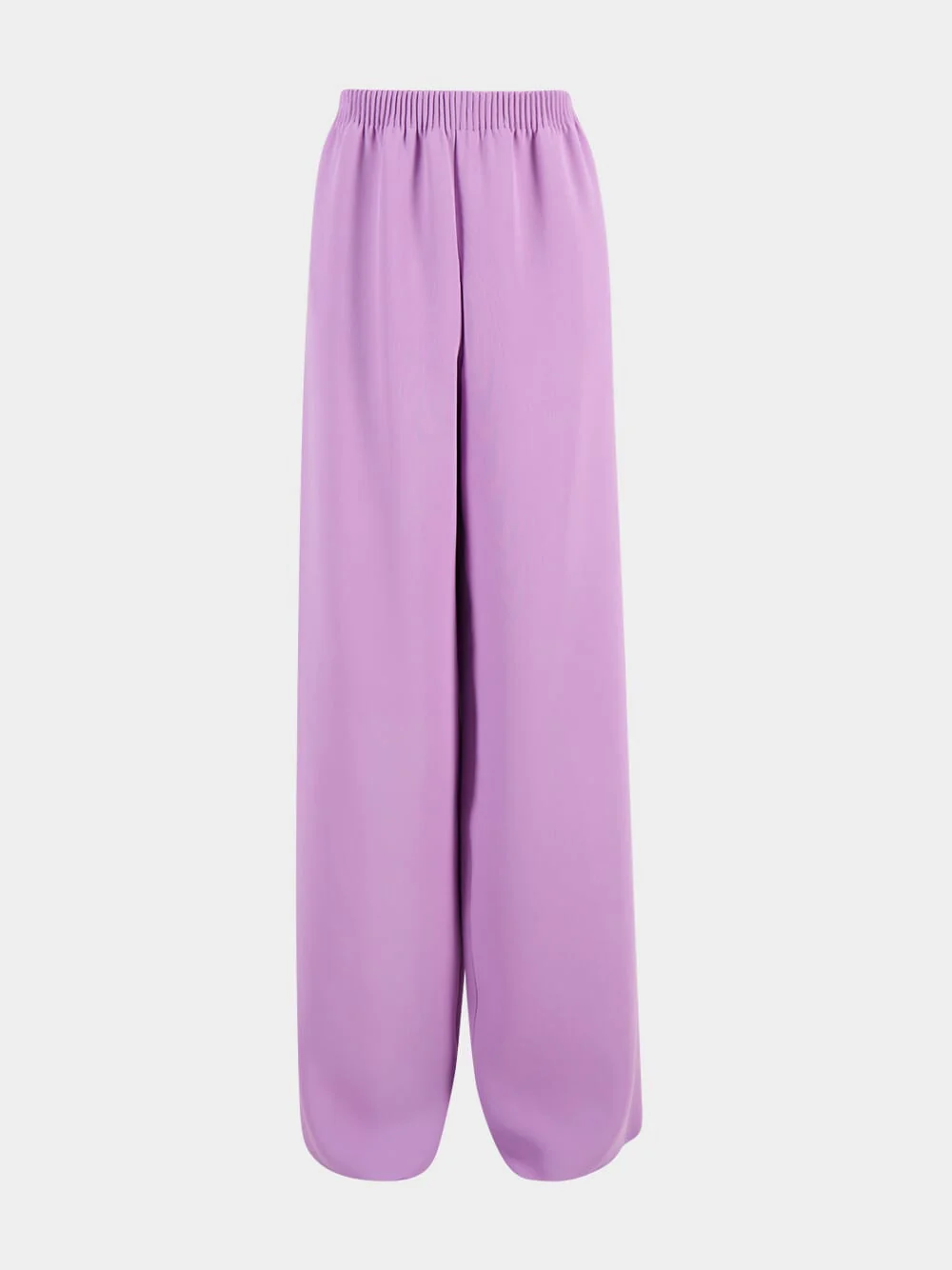 Lilac Cady Couture Silk Trousers - Image 5