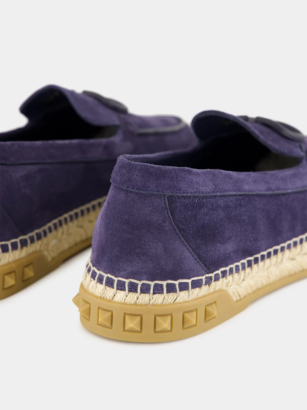Marine Blue Leisure Flows Suede Espadrilles - Image 6