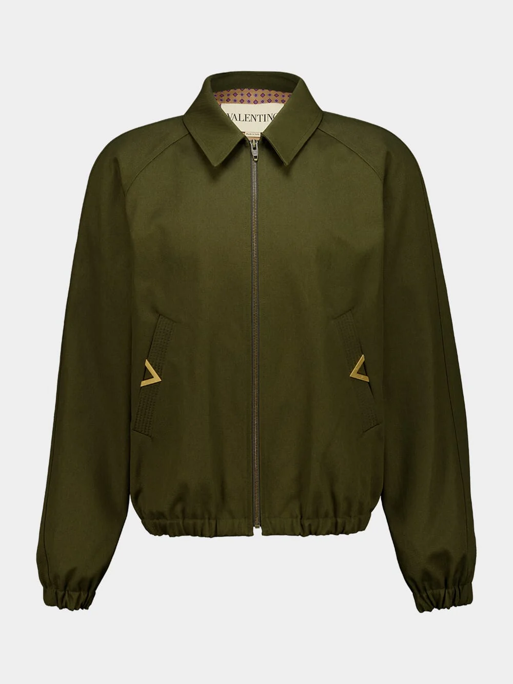 Military Green Cotton Jacket
