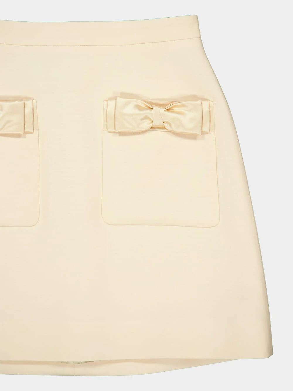 Mini Skirt with Bow Pocket Detail - Image 3