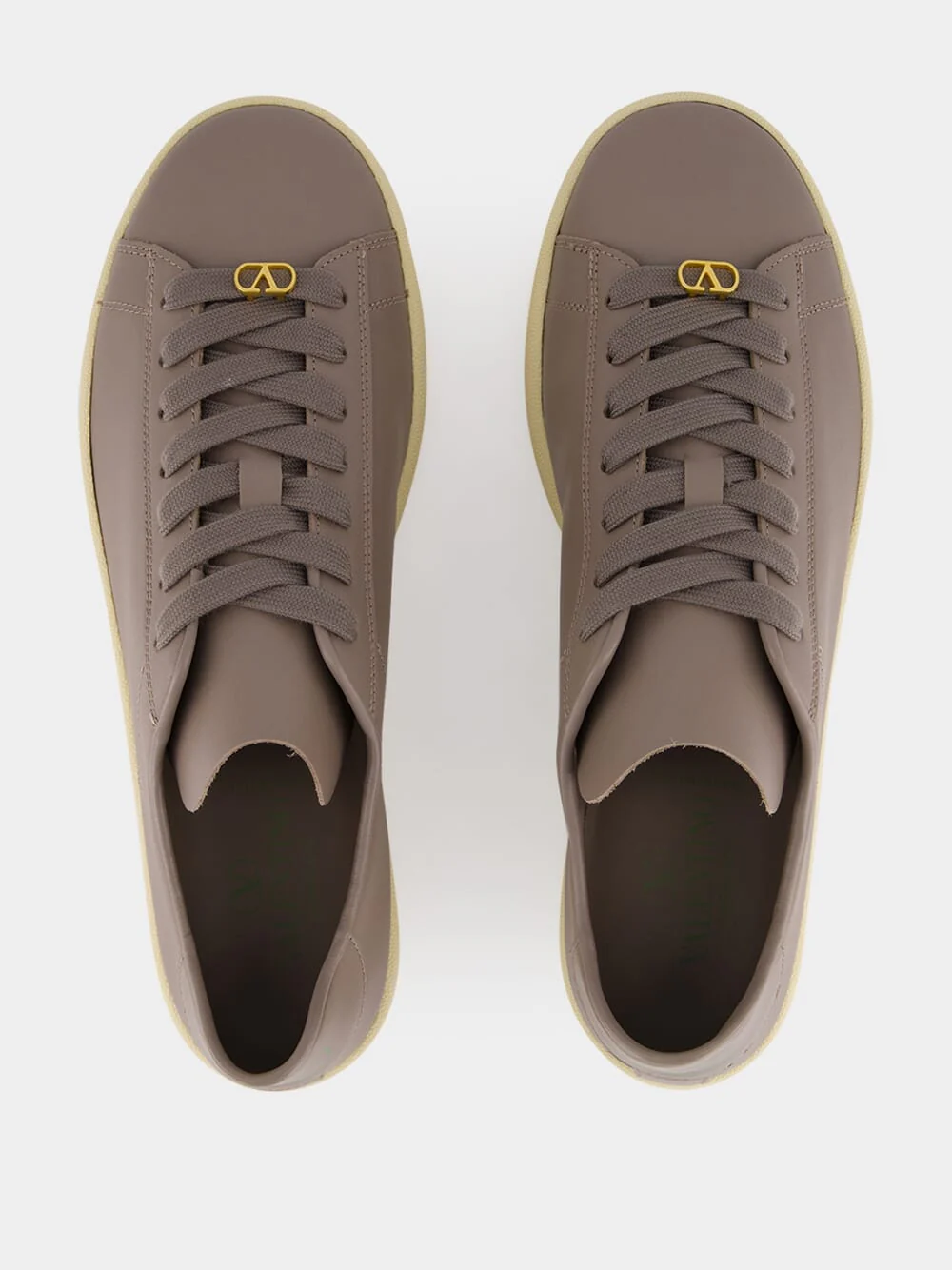 Moon Taupe and Green Briar Royco Sneakers - Image 4