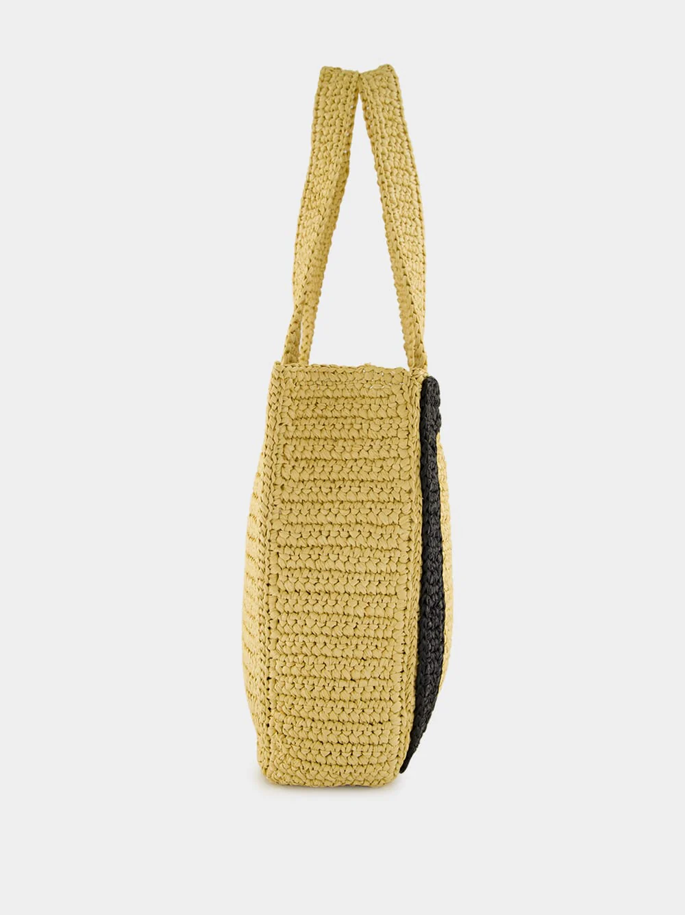 Natural Viva Superstar Large Raffia Tote Bag - Image 4