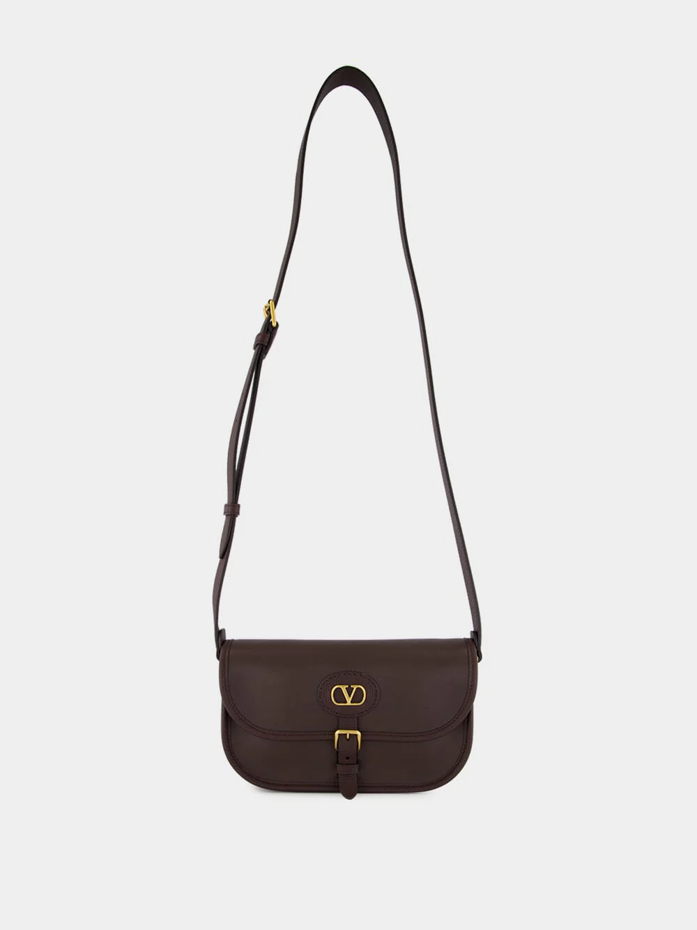 Oak Brown Small Antibes Leather Bag - Image 2